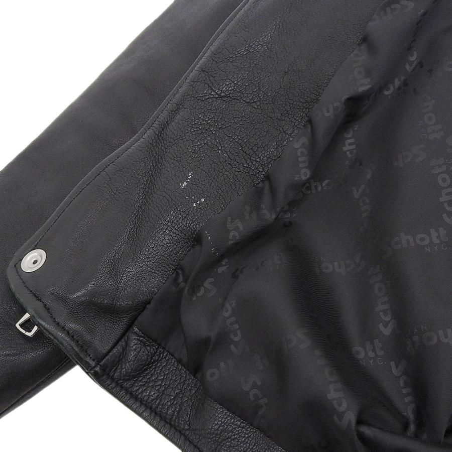 Schott N.Y.C（ショット） SCHOTT ラムレザー ダブル ライダース