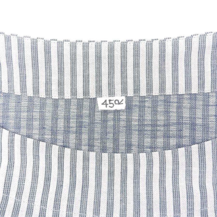 ⭐︎45R 二重織の水玉馬比古ドレス（インディゴ）定価55,000 ⭐︎45R 二重織の水玉馬比古ドレス（インディゴ）定価55,000