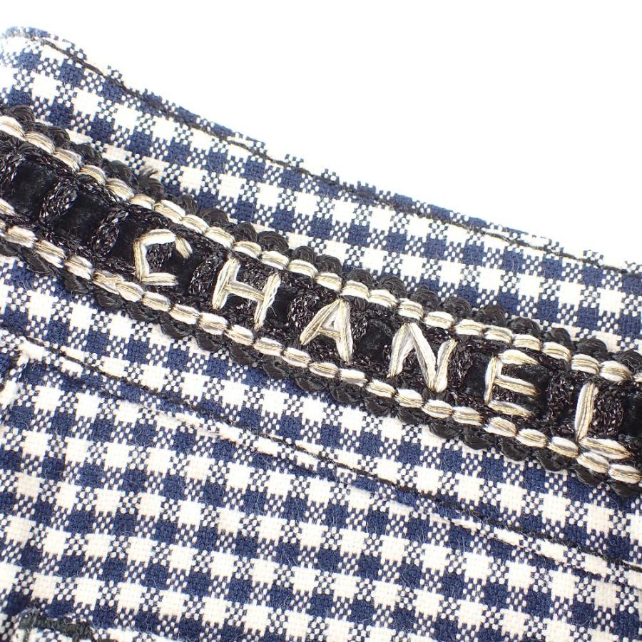 CHANEL（シャネル） 美品/国内正規 P53371V28957 ギンガムチェック  