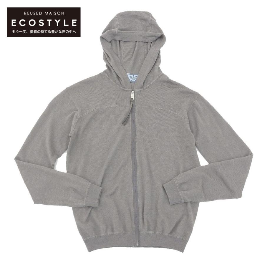 PRADA（プラダ） カシミヤ・シルク ジップパーカー トップス