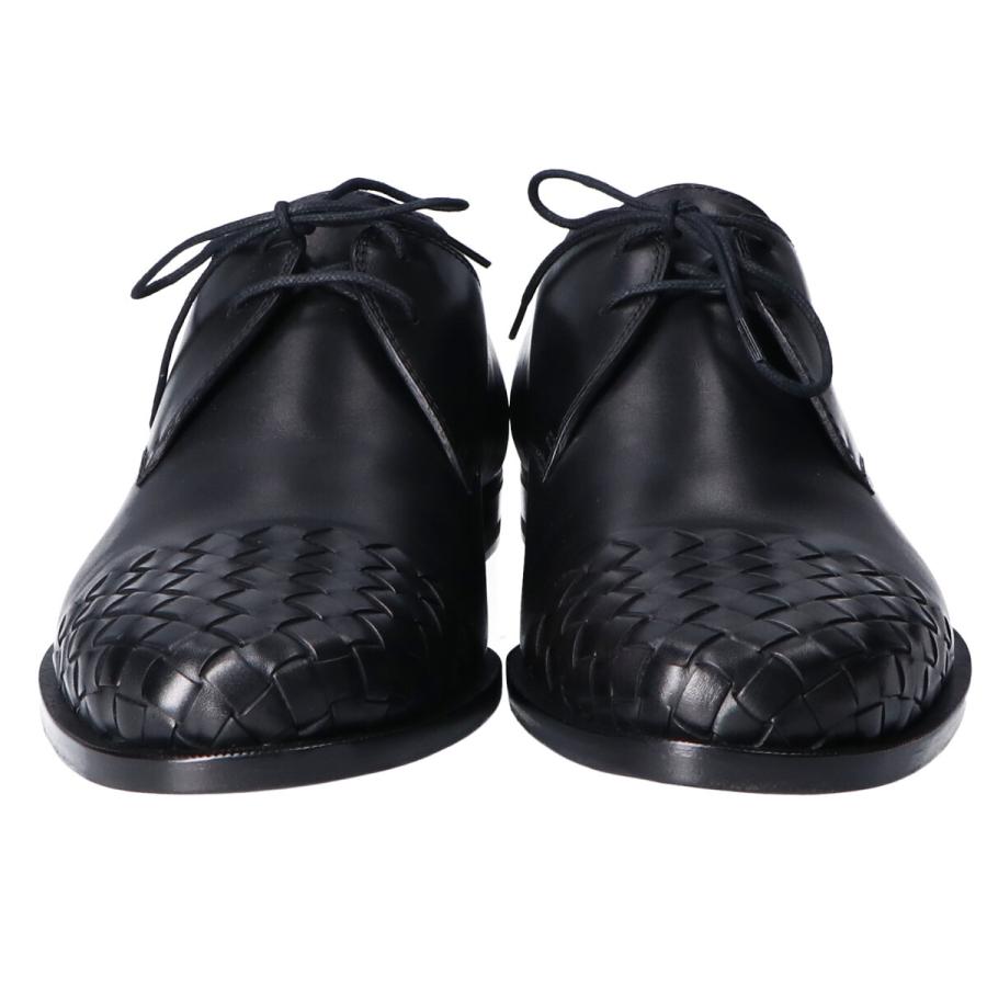 値下げしました！BOTTEGA VENETA ブラック レースアップシューズ ブラックローマ レースアップシューズ| Bottega Veneta® 日本
