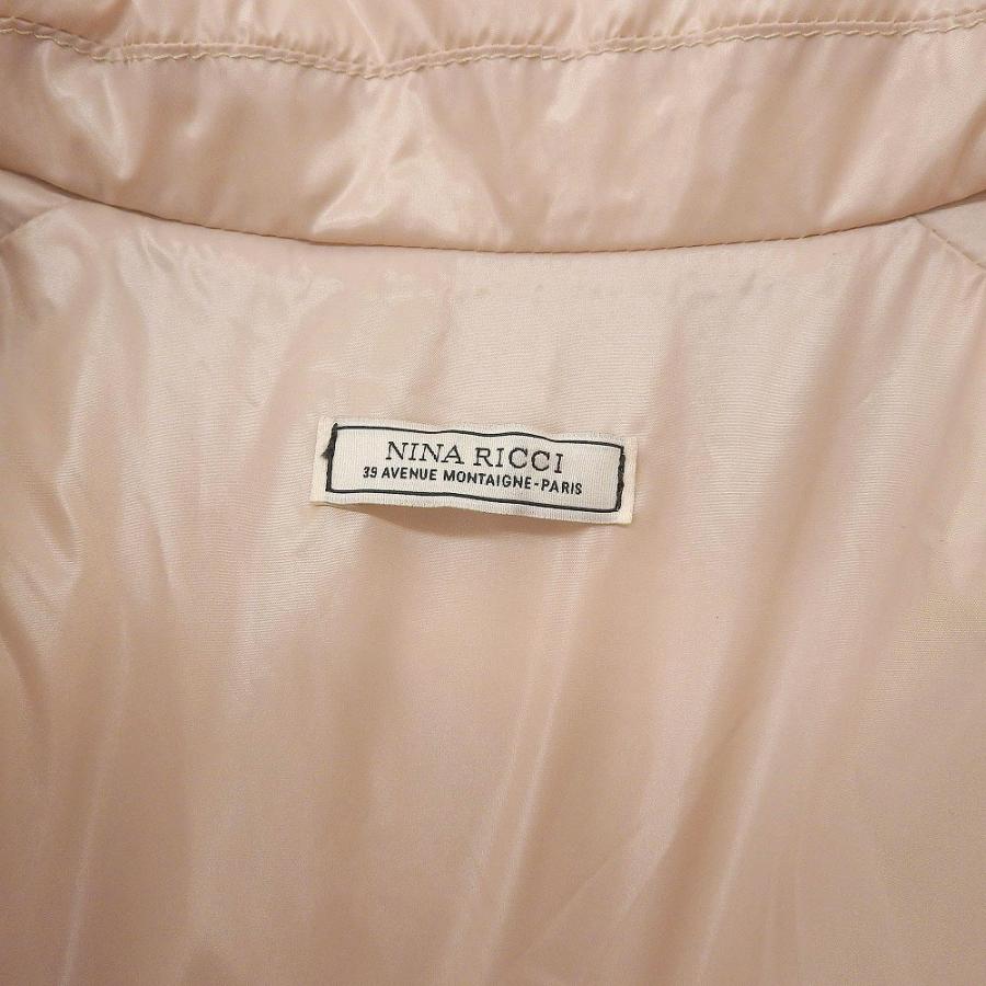 NINA RICCI ニナリッチ 17ACMA007PA0374 ダウン コート 34 NINA RICCI ニナリッチ 17ACMA007PA0374 ダウン コート 34