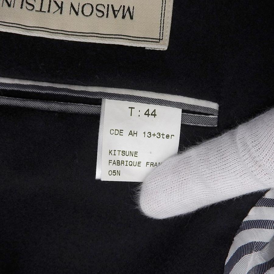 美品/ MAISON KITSUNE メゾンキツネ KMV-0354-B ウール 金ボタン 2B