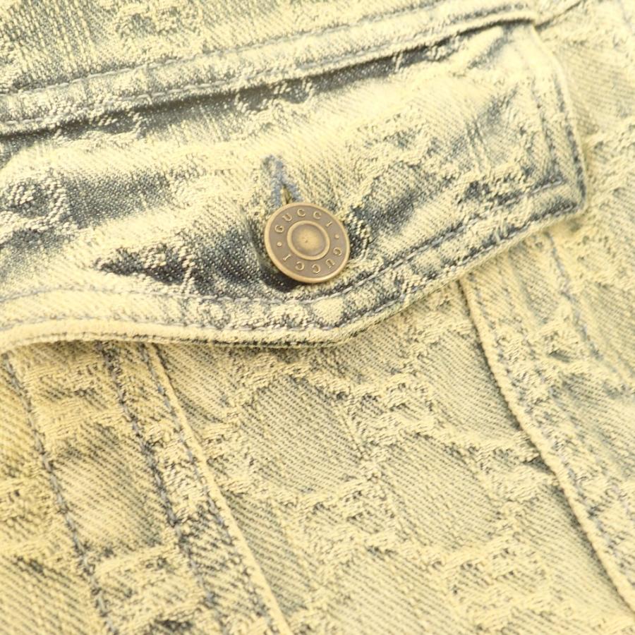 【国内発】GUCCI GG デニム ジャケット 678791 ギフト包装可 GUCCI 新品/国内正規/22AW グッチ 678791 GGジャカード デニム
