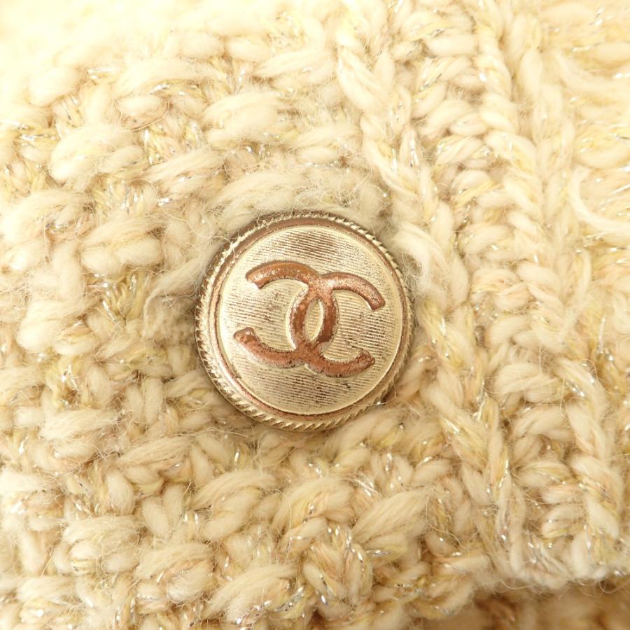 美品♢CHANEL♢ニットコート　38 CHANEL（シャネル） ジャケット 貴重すぎる ヴィンテージ レッド 赤