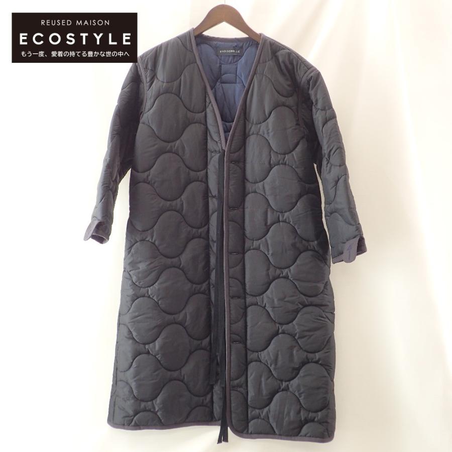 マディソンブルーキルティングダウンコート