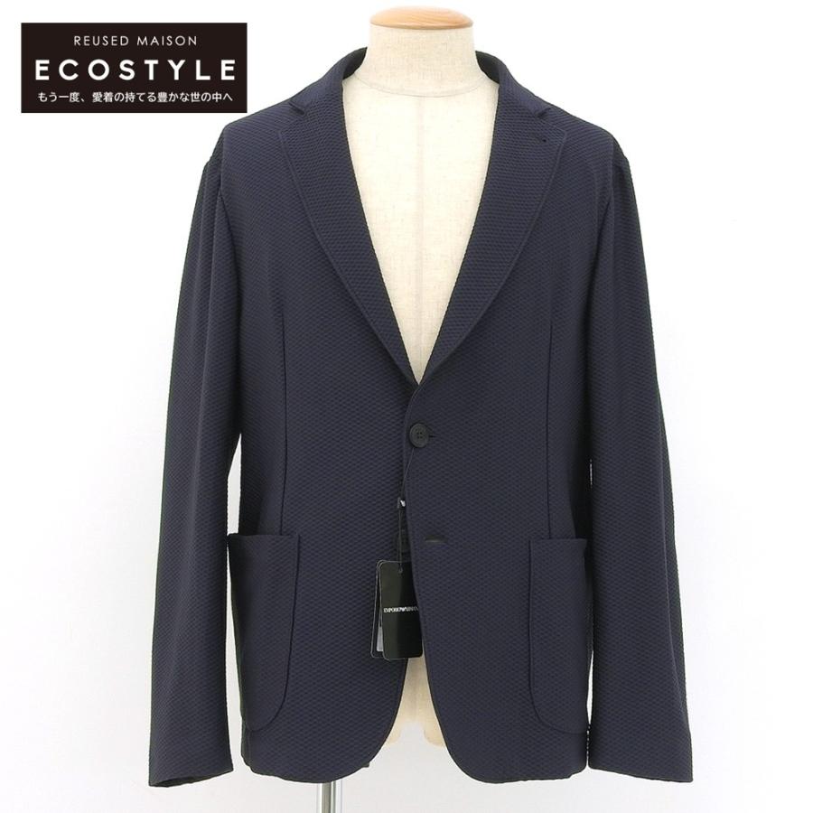 新品同様/国内正規 EMPORIO ARMANI エンポリオアルマーニ 51G87S51S39 テーラード ジャケット 52 ネイビー メンズ  :2889900000063364:ブランドリユースショップエコスタイル - 通販 - Yahoo!ショッピング