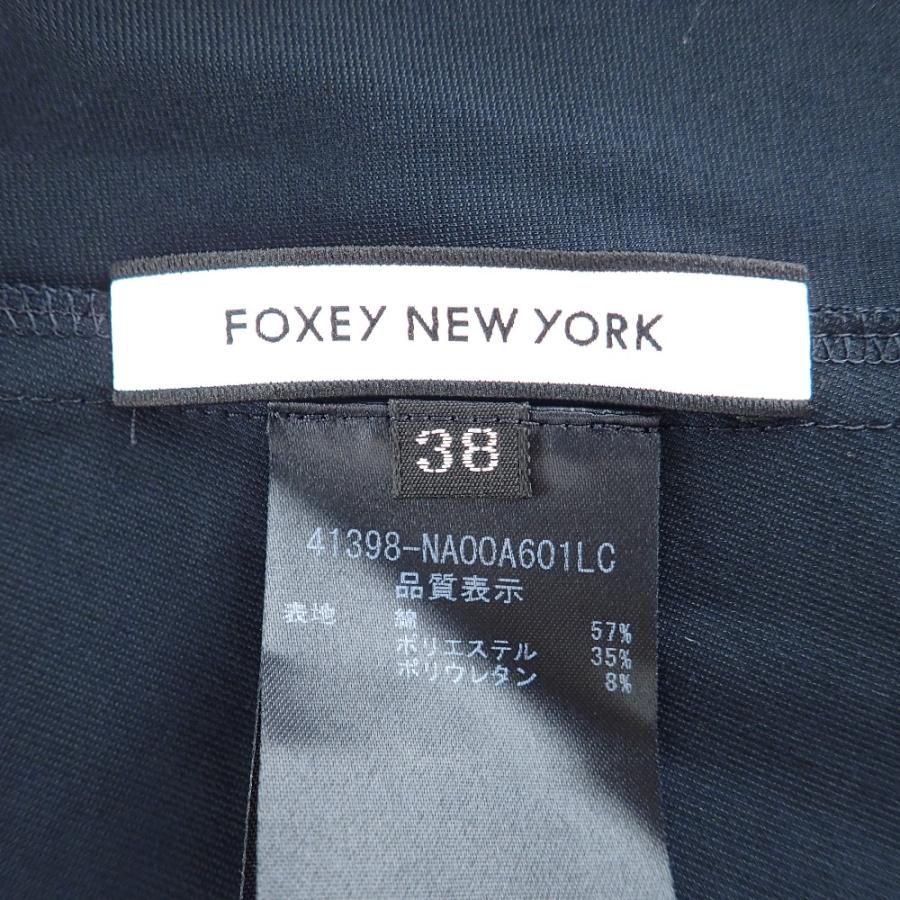 美品/ FOXEY NEW YORK フォクシーニューヨーク 41398 胸元ロゴ 美品/ FOXEY NEW YORK フォクシーニューヨーク 41398 胸元ロゴ