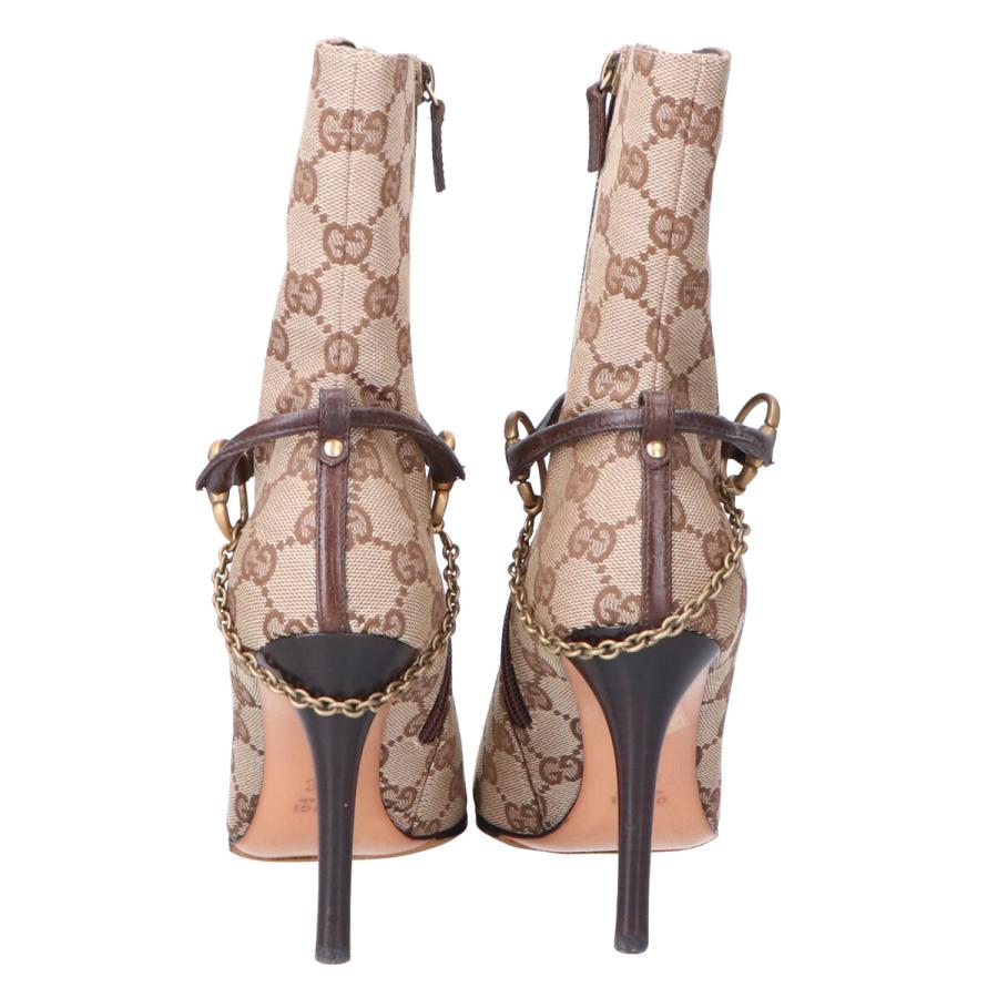 GUCCI 美品 グッチ 115067 ホースビット GGキャンバス サイド GUCCI 美品 グッチ 115067 ホースビット GGキャンバス サイド