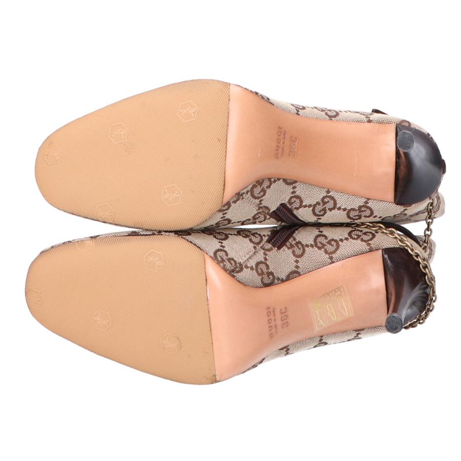 GUCCI 美品 グッチ 115067 ホースビット GGキャンバス サイド GUCCI 美品 グッチ 115067 ホースビット GGキャンバス サイド