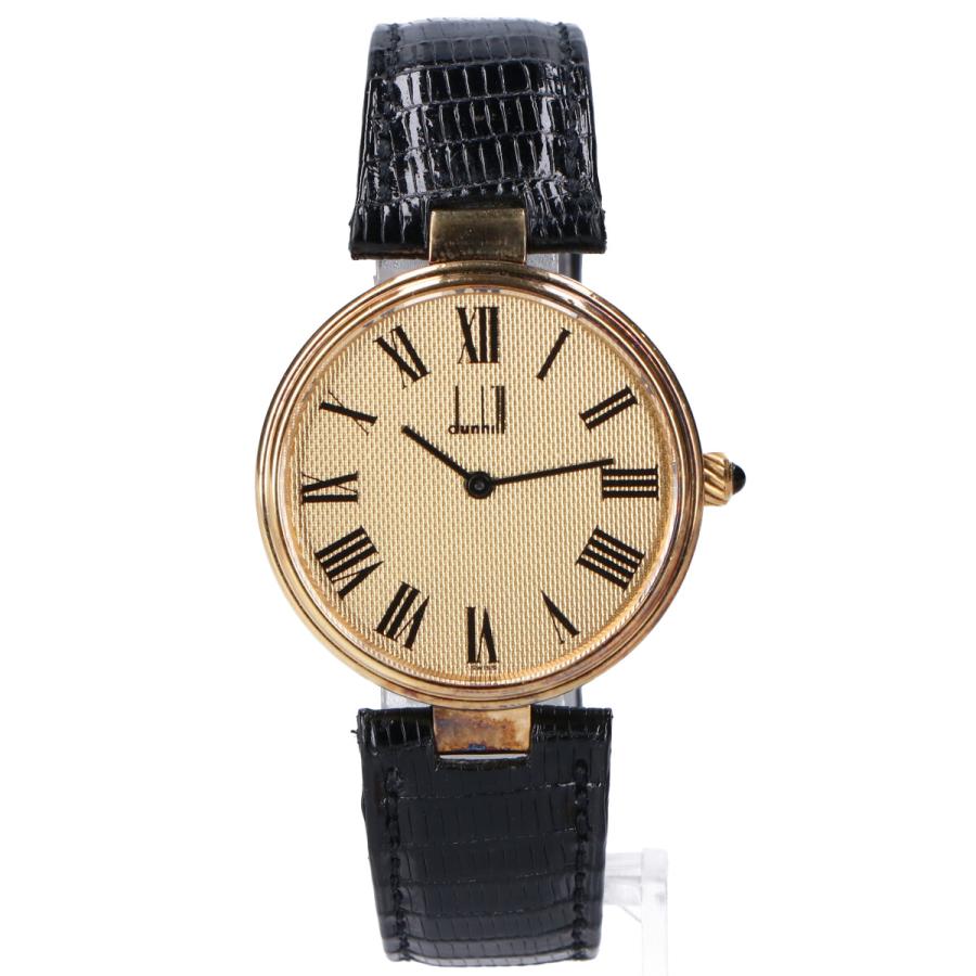 dunhill（ダンヒル） 33304 STERLING SILVER ラウンドケース クオーツ