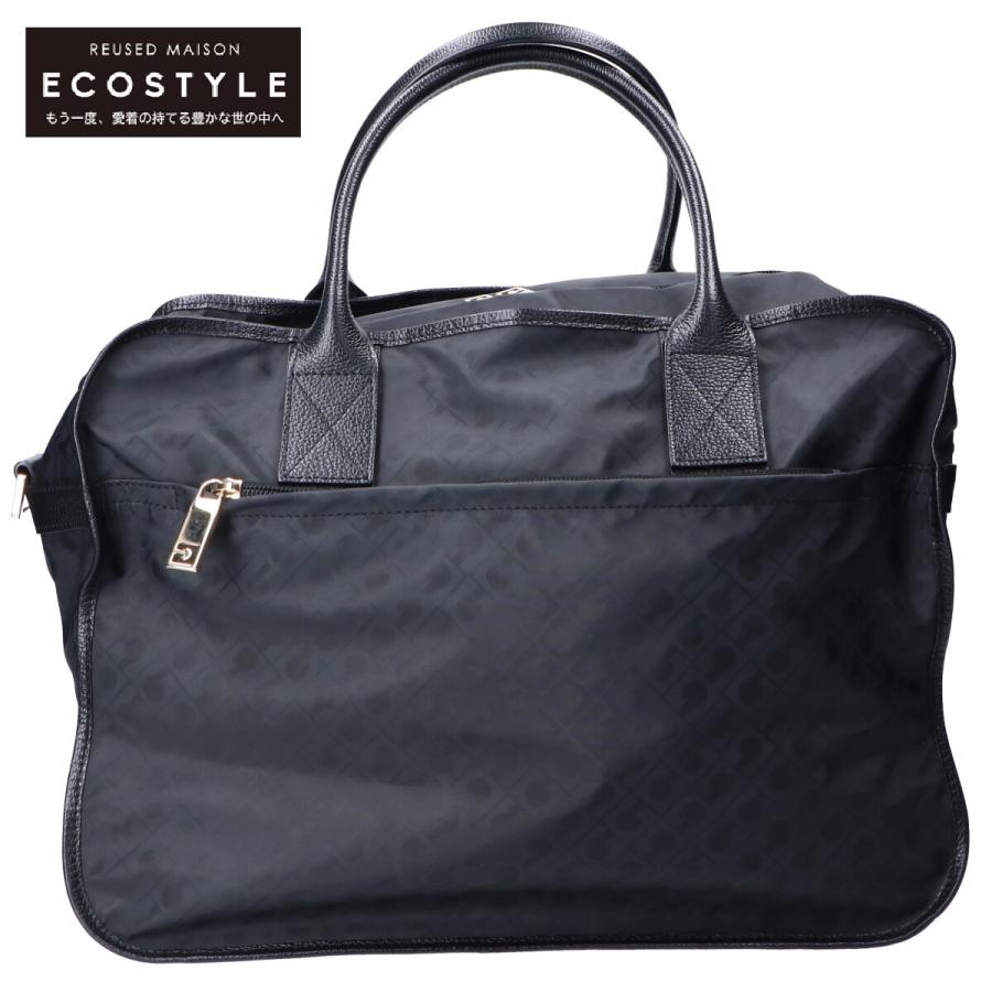 GHERARDINI 美品/ ゲラルディーニ ナイロンxレザー切替 2WAY GHERARDINI 美品/ ゲラルディーニ ナイロンxレザー切替 2WAY