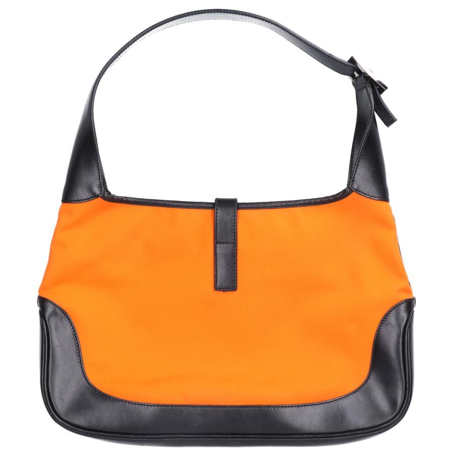 希少 GUCCI ワンショルダーバッグ ジャッキー キャンバス レザー 2236 GUCCI - グッチ GUCCI ジャッキー ショルダーバッグ ワン