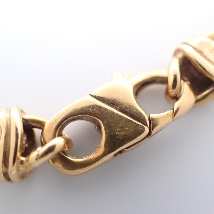 Balestraバレステラ 750YG 喜平 ブレスレット イエローゴールド  