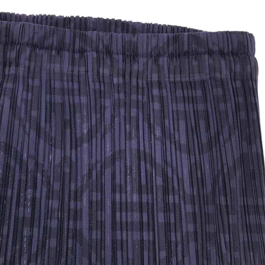 美品/ PLEATS PLEASE プリーツプリーズ PP82-JG713 総柄 サイド 
