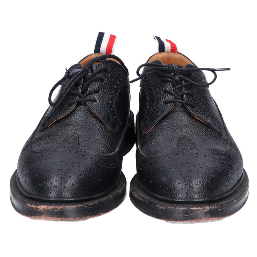 THOM BROWNE トムブラウン グレインレザー ウィングチップ ブローグ