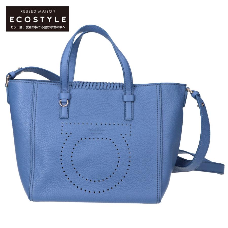 Salvatore Ferragamo ガンチーニ ターンロック 2WAYバッグ Salvatore Ferragamo フェラガモ2wayバッグガンチーニ