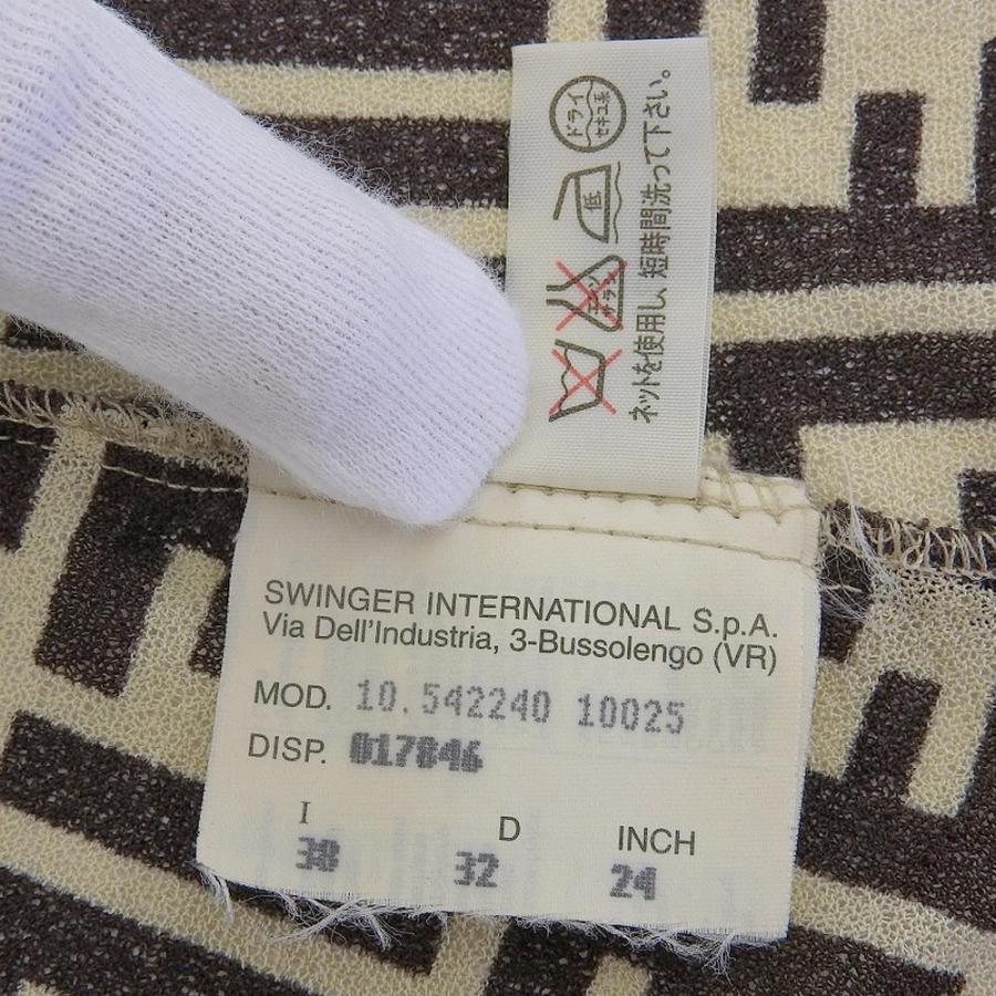FENDI（フェンディ） FENDI jeans 542240 ズッカ柄 長袖ボタンシャツ
