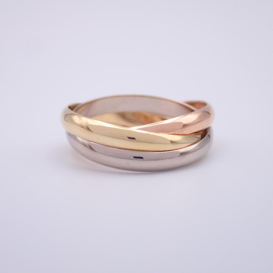 Cartier（カルティエ） 新品磨き Au750 B40861 トリニティリングSM