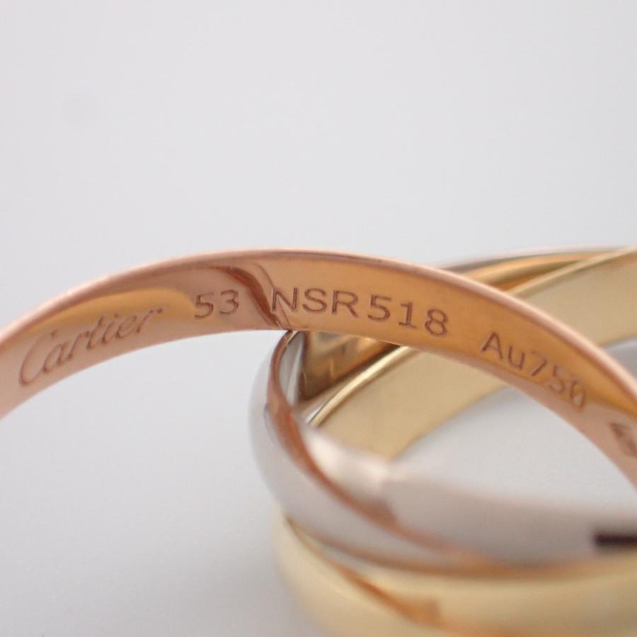 Cartier（カルティエ） 新品磨き Au750 B40861 トリニティリングSM
