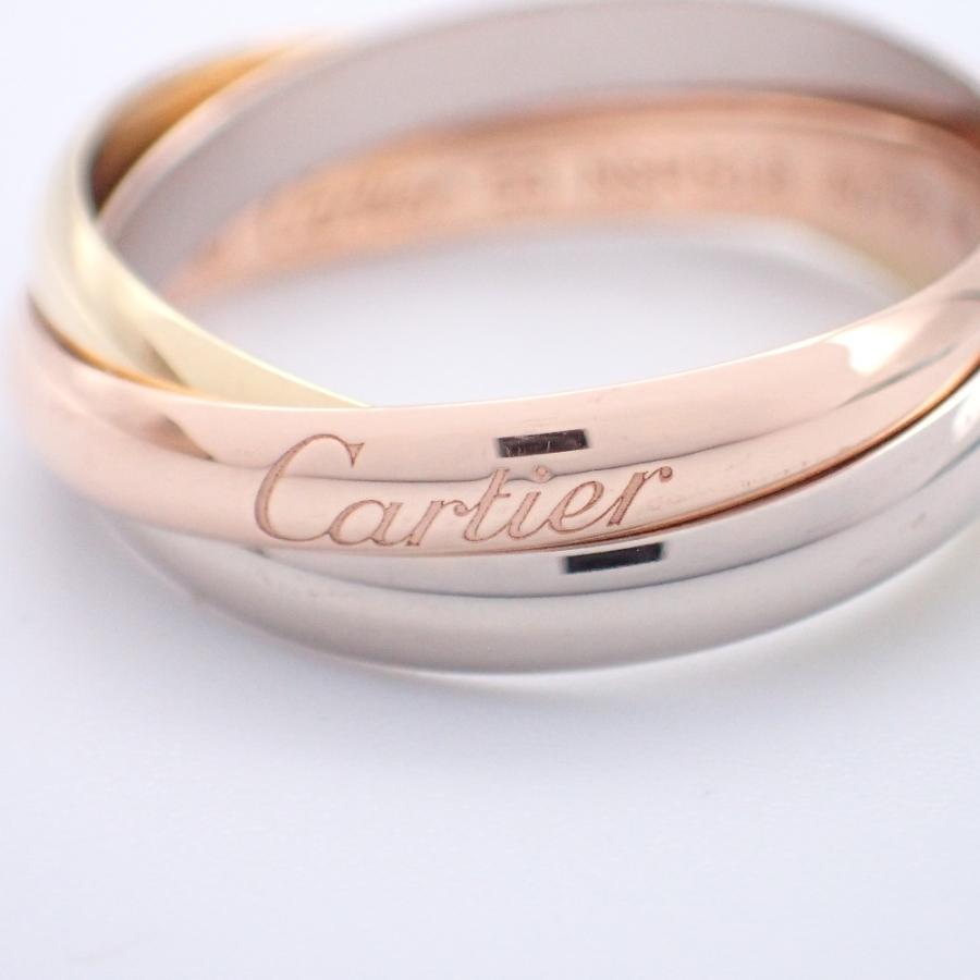 Cartier（カルティエ） 新品磨き Au750 B40861 トリニティリングSM