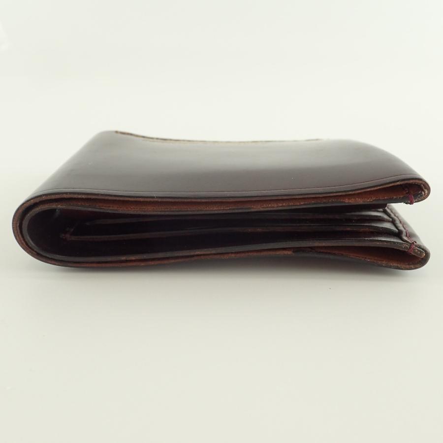 CORONADO LEATHER コロナドレザー コードバン 二つ折り財布 CORONADO LEATHER コロナドレザー コードバン 二つ折り財布