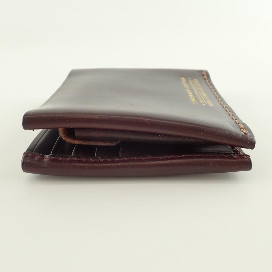 CORONADO LEATHER コロナドレザー コードバン 二つ折り財布 CORONADO LEATHER コロナドレザー コードバン 二つ折り財布