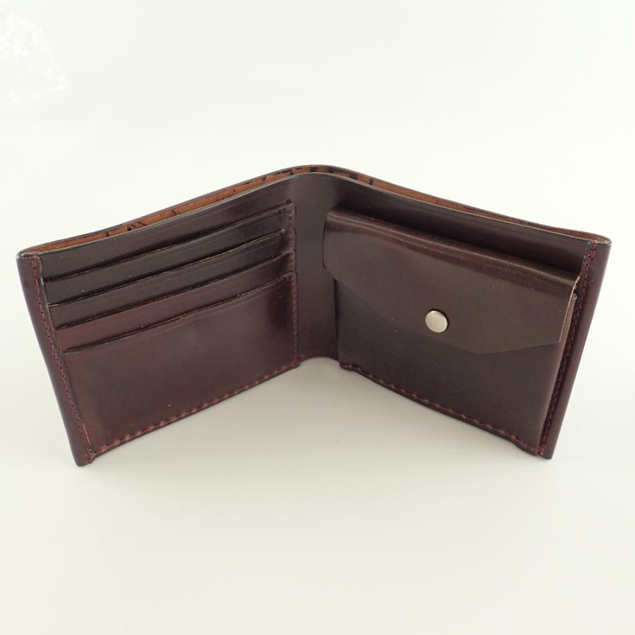CORONADO LEATHER コロナドレザー コードバン 二つ折り財布 CORONADO LEATHER コロナドレザー コードバン 二つ折り財布