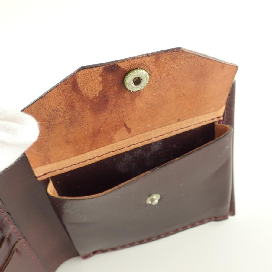 CORONADO LEATHER コロナドレザー コードバン 二つ折り財布 CORONADO LEATHER コロナドレザー コードバン 二つ折り財布