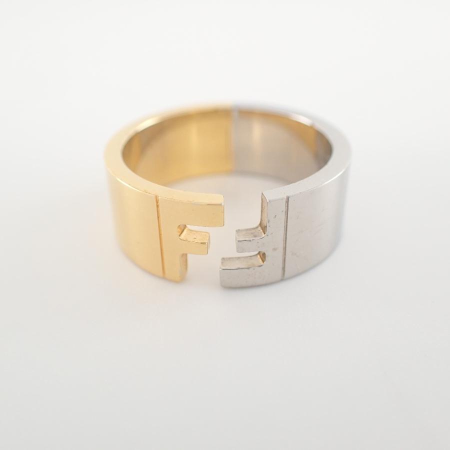 FENDI（フェンディ） 7AJ193B08F0F0N FFモチーフ リング・指輪 L
