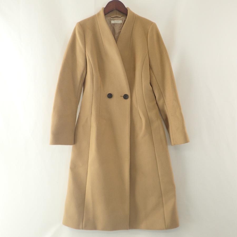 EPOCA 美品/ エポカ M5B15-892-50 アデーレ ノーカラーメルトンダブル