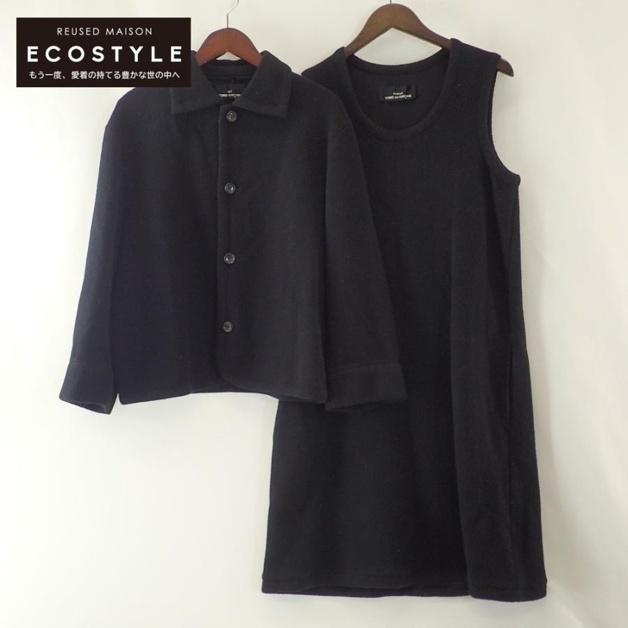 tricot COMME des GARONS トリココムデギャルソン TJ-080290/TA-080170 ウール ワンピース セットアップ  ブラック レディース :2889900000067419:ブランドリユースショップエコスタイル - 通販 - Yahoo!ショッピング