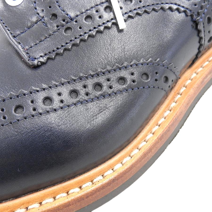 Tricker's★トリッカーズ 内羽根フルブローグ シューズ Tricker's（トリッカーズ） 新品同様 Trickers 外羽根 ウィングチップ