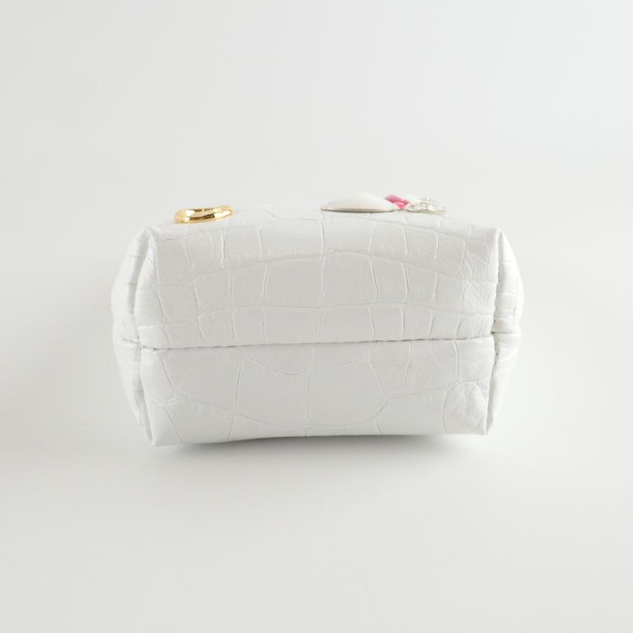 新品同様 A.D.M.J. Accessoires De Mademoiselle ADMJ クロコ型押し