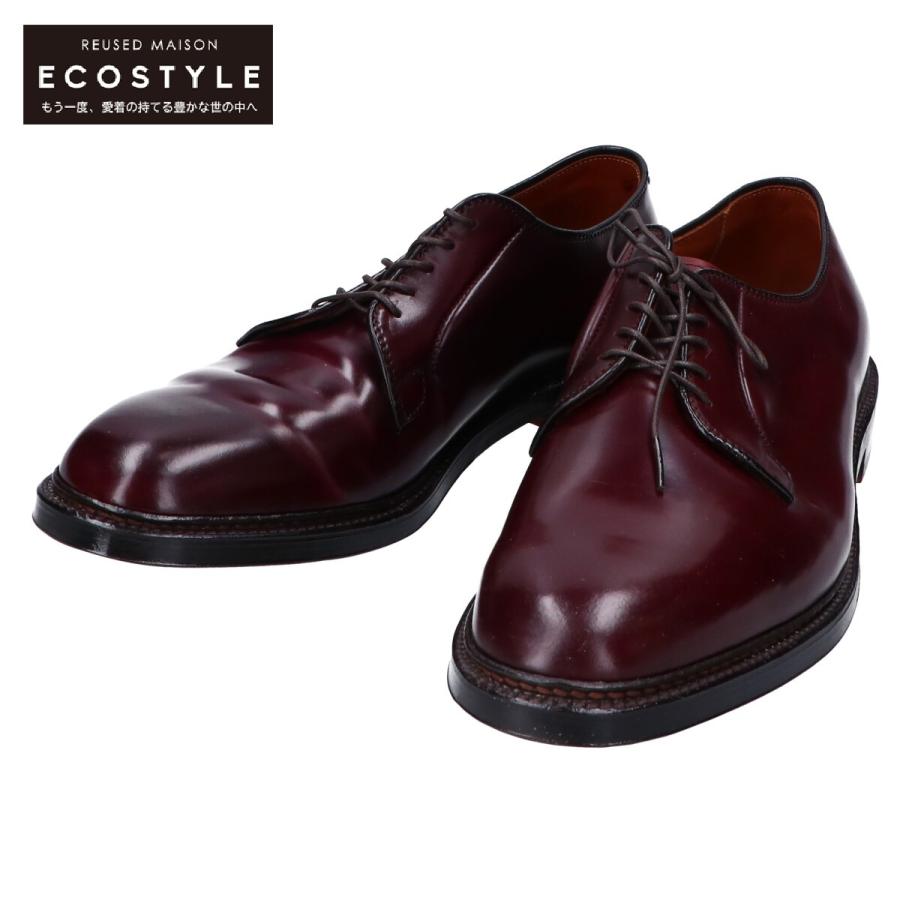 ALDEN オールデン 990 バーガンディコードバン US10E ALDEN（オールデン） 美品 990 コードバン プレーントゥシューズ 10E