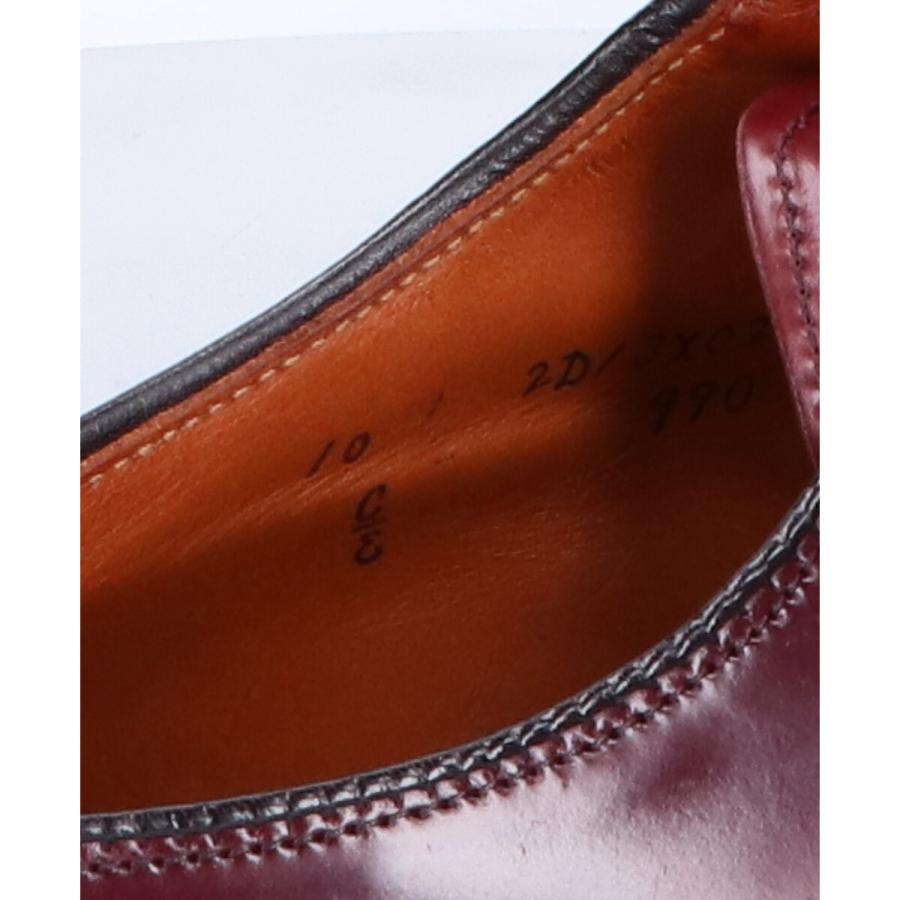 ALDEN（オールデン） 美品 990 コードバン プレーントゥシューズ 10E