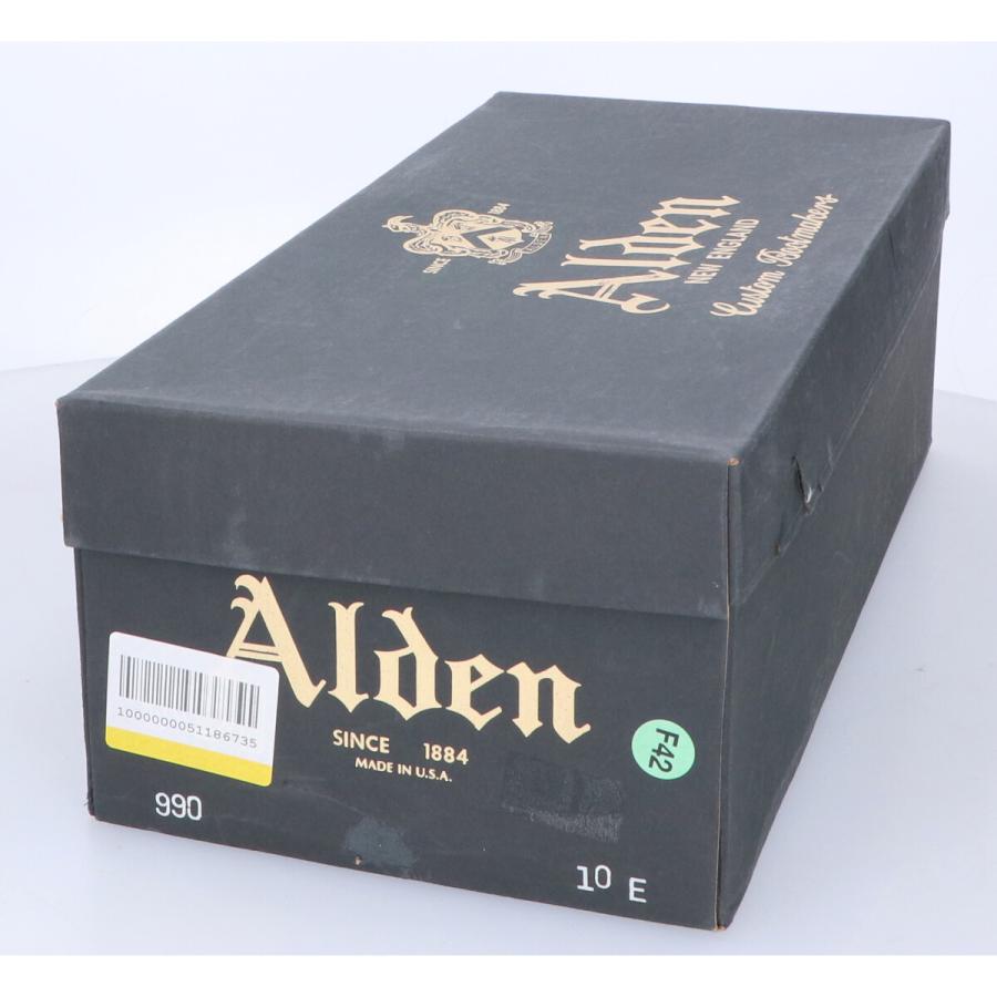 ALDEN 美品 Alden オールデン 990 コードバン プレーントゥシューズ 