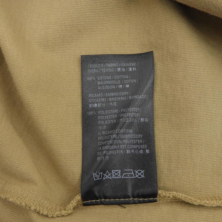 BALENCIAGA 美品 バレンシアガ ロゴ 半袖Tシャツ メンズ ベージュ XS 