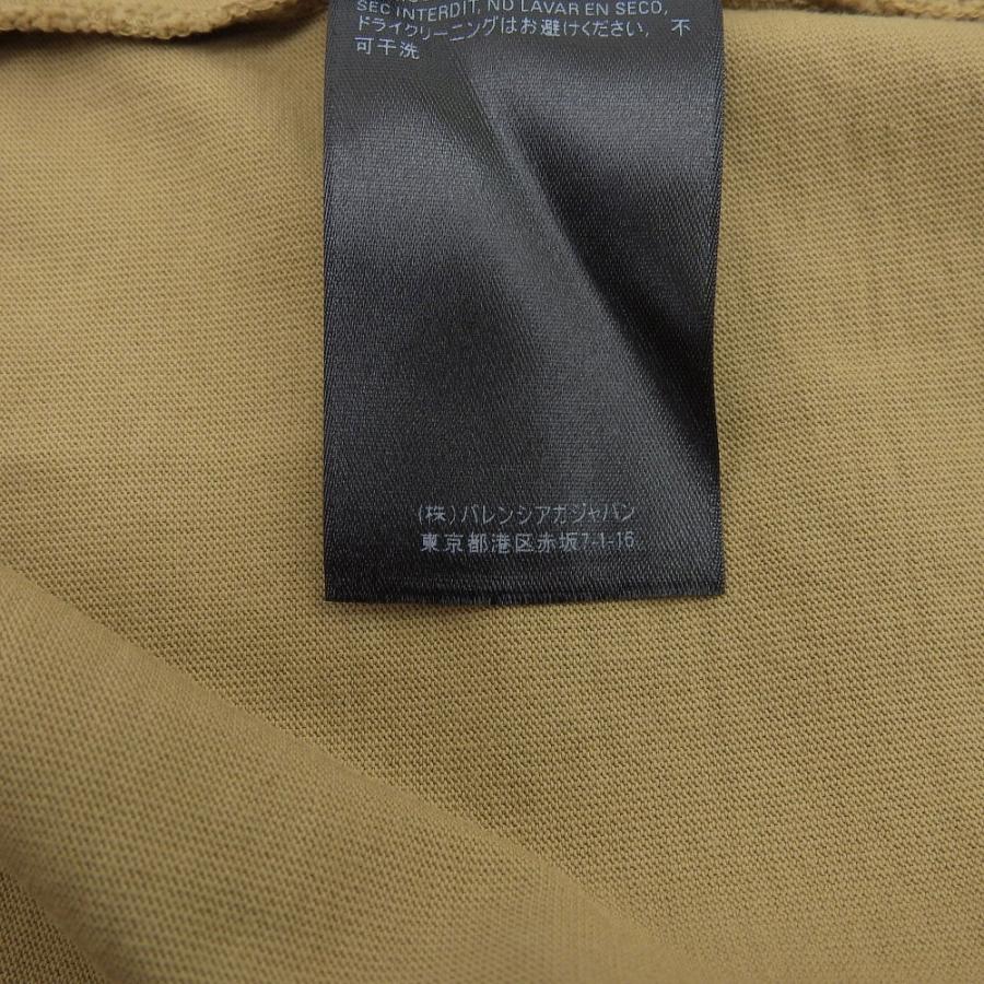 BALENCIAGA 美品 バレンシアガ ロゴ 半袖Tシャツ メンズ ベージュ XS 