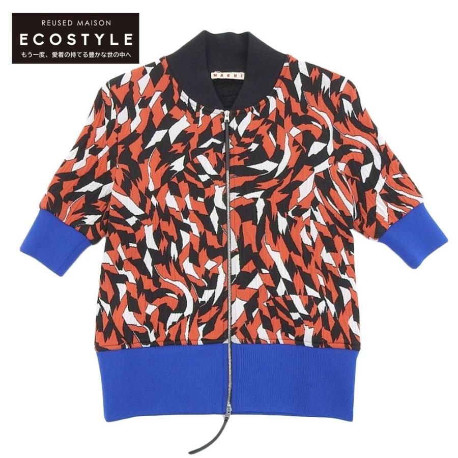 MARNI（マルニ） 美品 MA-1 ブルゾン レディース レッド 赤 38 