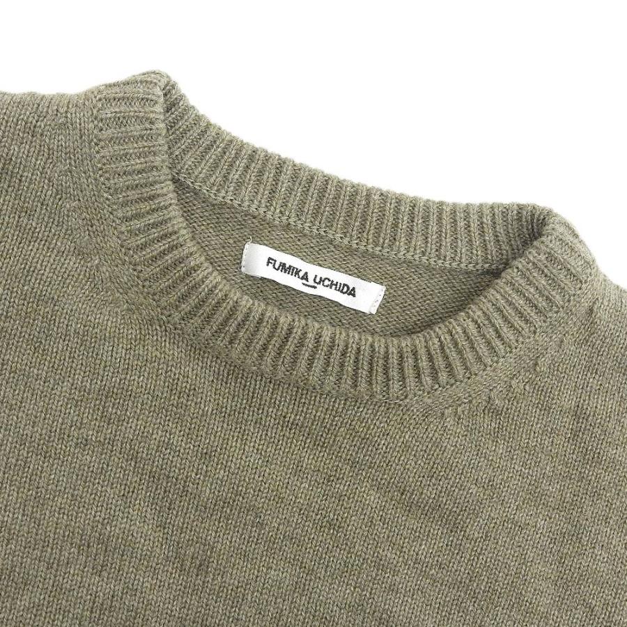 美品 FUMIKA UCHIDA フミカウチダ FU-K-KT004 7G CASHMERE_CREW 美品 FUMIKA UCHIDA フミカウチダ FU-K-KT004 7G CASHMERE_CREW