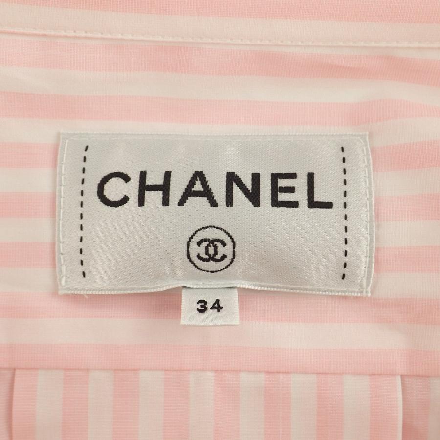 CHANEL 国内正規/ シャネル 19C P60274V45709 ストライプ ウエスト  