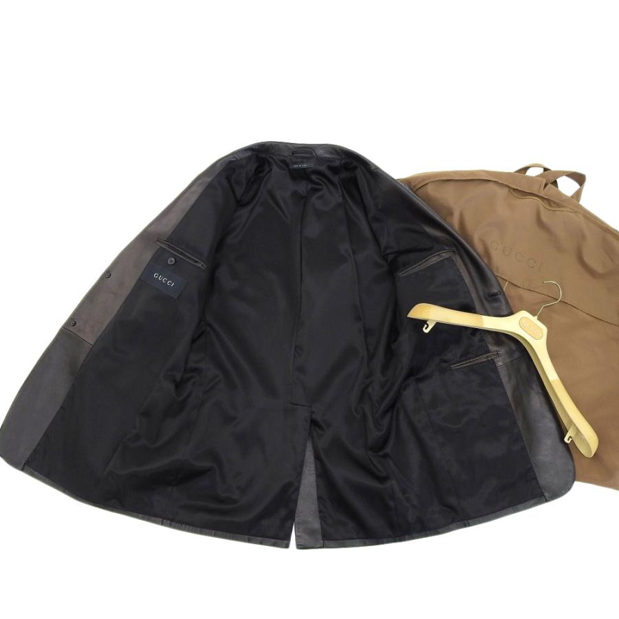 GUCCI（グッチ） 美品 正規 トームフォード期 ラムレザー テーラード