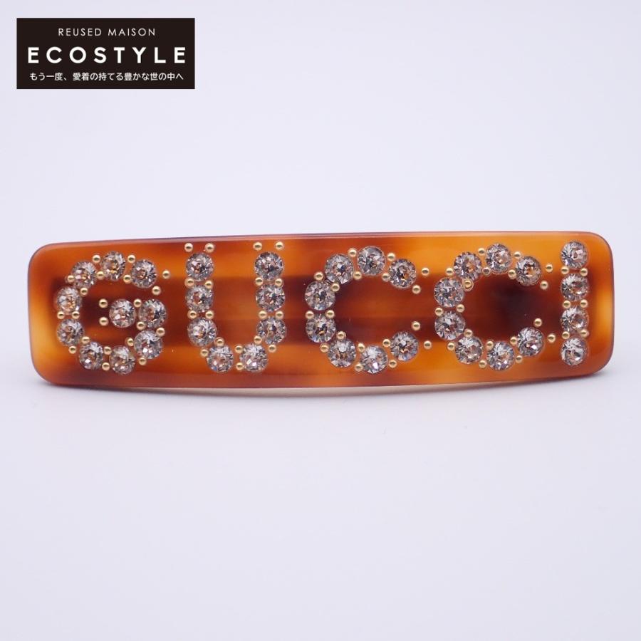 GUCCI バレッタ ヘアピン GUCCI グッチ インターロッキングG ＆ハート ヘアクリップ バレッタ