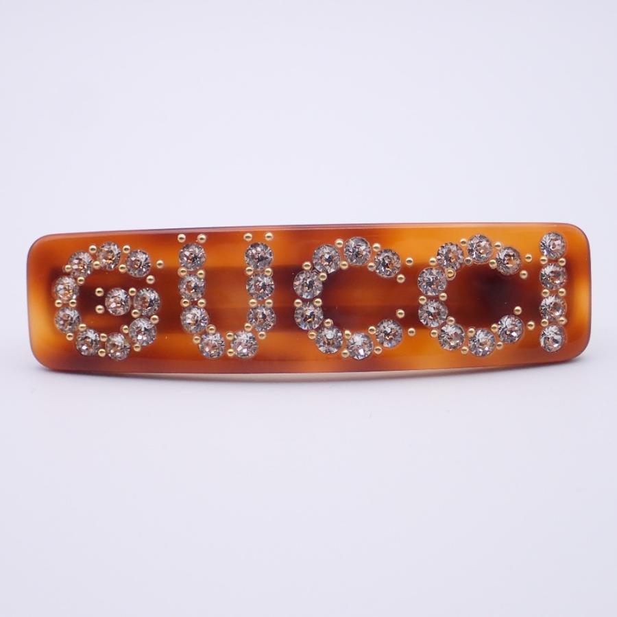 GUCCI（グッチ） 美品 513120 I4771 8518 クリスタル シングル ヘア 