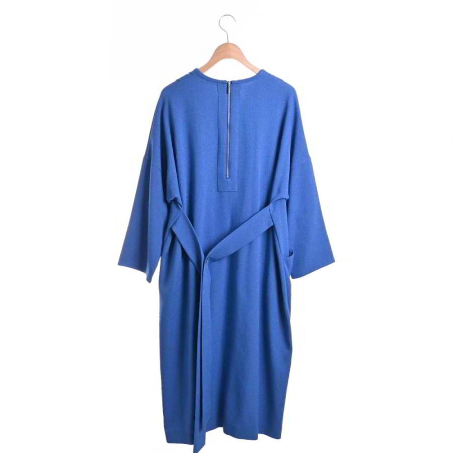 美品/ ebure エブール 2810300327 ベルト付 タック入り ワンピース 36  