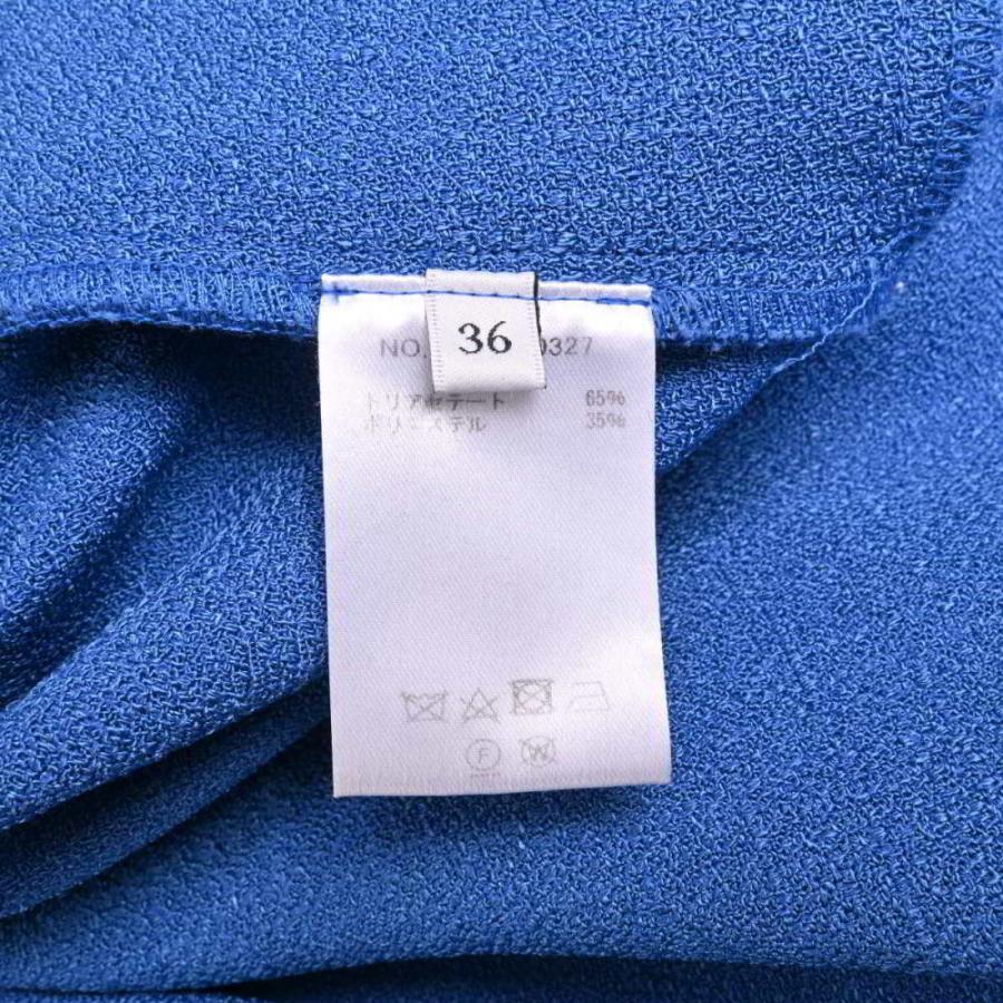 美品/ ebure エブール 2810300327 ベルト付 タック入り ワンピース 36  