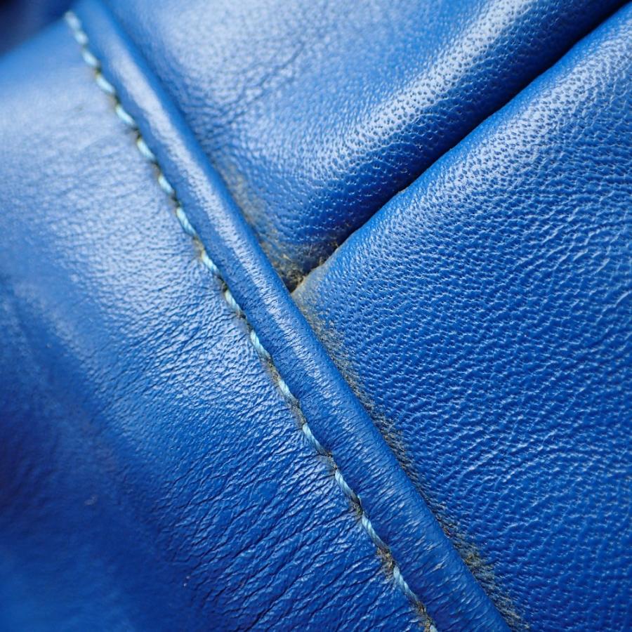 VANSON（バンソン） レザー Gジャン型 ジャケット 36 ブルー メンズ