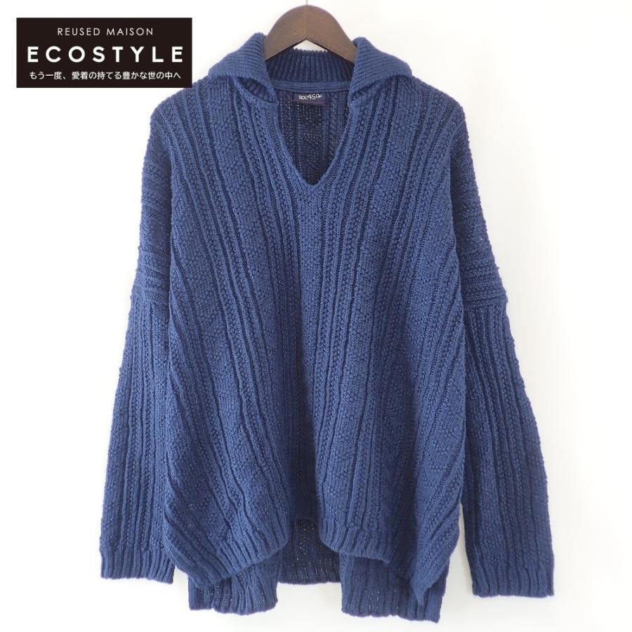 美品/ SDL45R フォーティファイブ アール 70680072 リネンの編み柄馬