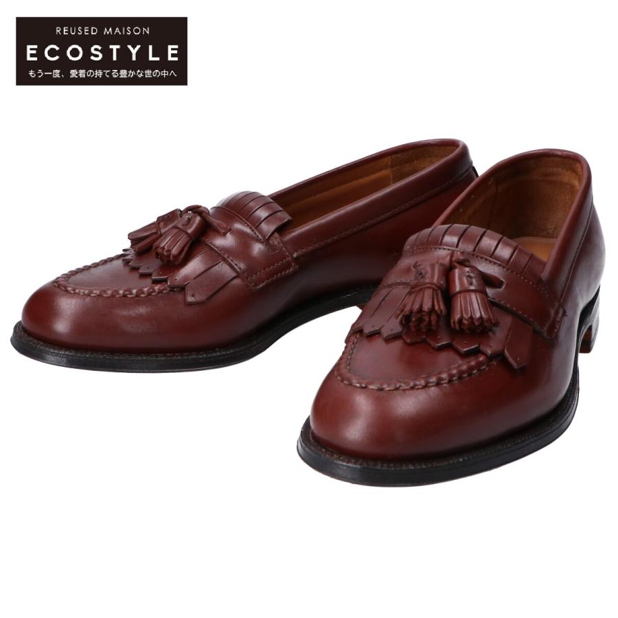 Alden ダークブラウン ローファー 8 1/2 Alden - オールデン アバディーンラスト タッセル モカシン